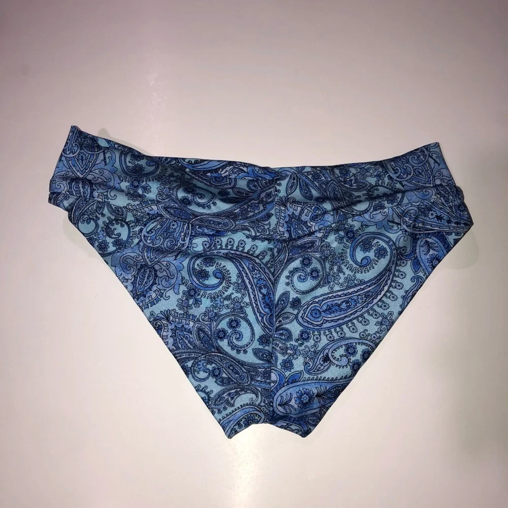 Frankie’s Bikinis Gavin Shine Paisley Bikini Bottoms
